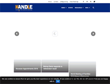 Tablet Screenshot of kandle.ie